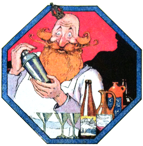 el arte de hacer un coctel y algo mas ilustración de portada